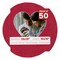 Red Suede Mat Board for 19x19 Frames - Heart Opening for 16x16 Photos